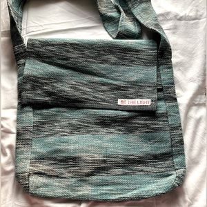 Striped Green Tote Bag